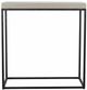 Sunny Designs™ Jax Beige Small Console Table with Black Base-3