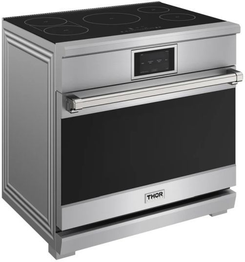 Thor Kitchen® X Series 36" Stainless Steel Freestanding Pro Style Induction Range-2