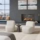 Jofran Inc. Josie Snow Swivel Accent Chair -1