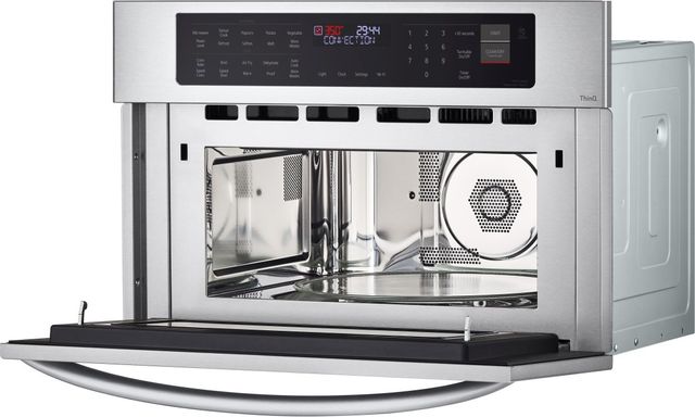 LG 1.7 Cu. Ft. Stainless Steel Built-In Electric Speed Oven-2