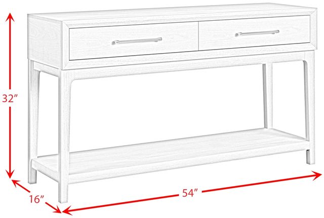Elements International Westland Almond Sofa Table-2