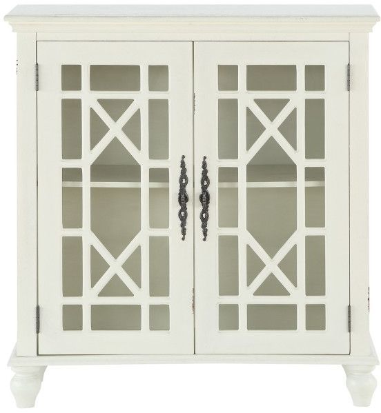 Mazin Furniture Eliza Antique White Accent Chest-0