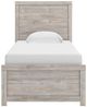 Signature Design by Ashley® Broachmyn Gray Youth Twin Panel Bed-2