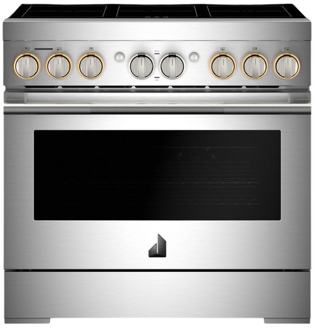 JennAir® Rise 36" Stainless Steel Pro Style Induction Range -0