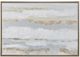 Olliix by Madison Park Strato Natural Hand Embellishment Framed Canvas with Gold Foil-0