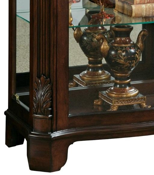 Pulaski™ PFC Cherry Brown Mantel Curio -2