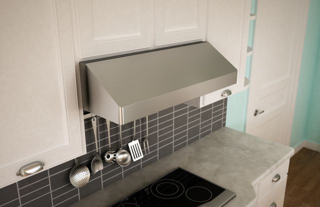Zephyr Essentials Power Gust 30" Stainless Steel Under Cabinet Hood-2