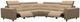 Stressless® by Ekornes® Customizable Emily 5-Piece Power Reclining L-Shape Sectional with Wood Legs-1