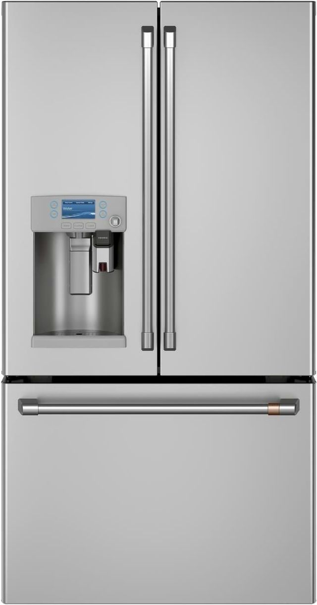 Café™ 36 in.  27.8 Cu. Ft. Stainless Steel French Door Refrigerator-0