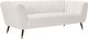 Meridian Furniture Beaumont Cream Upholstered Sofa-0