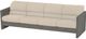 Crate Designs™ Furniture Graphite Sofa-0