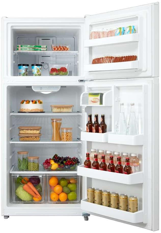 Midea® 30 in. 18.0 Cu. Ft. White Top Mount Refrigerator-4