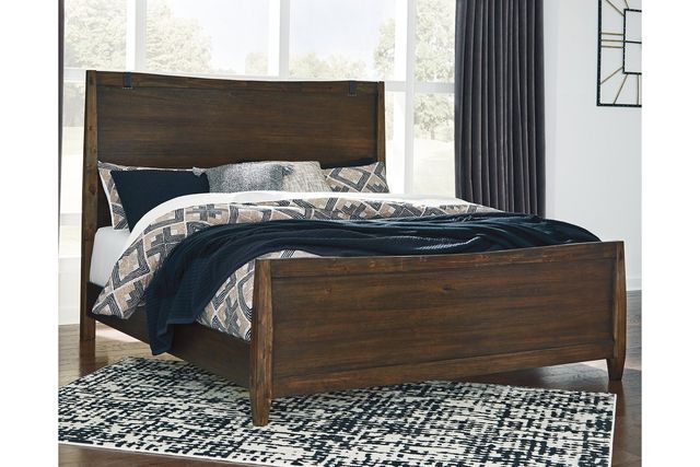 Signature Design by Ashley® Kisper Brown Queen Panel Bed-1