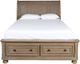 New Classic® Home Furnishings Allegra Pewter California King Sleigh Bed-2