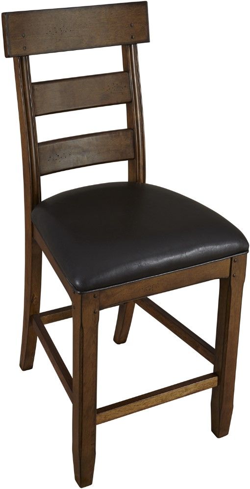 A-America® Ozark Mango Plank Stool-0