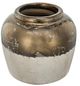 A & B Home Sienna Brown Round Accent Vase-0