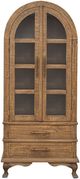 International Furniture Direct Arlette Brown Cabinet-0