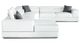 VIG Furniture Divani Casa Pella White U Shaped Sectional Sofa-2