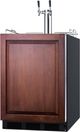 Summit® 24" 5.5 Cu.Ft. Panel Ready Built-In Beer and Wine Kegerator-1
