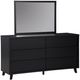 Signature Design by Ashley® Danziar Black Dresser and Mirror-0