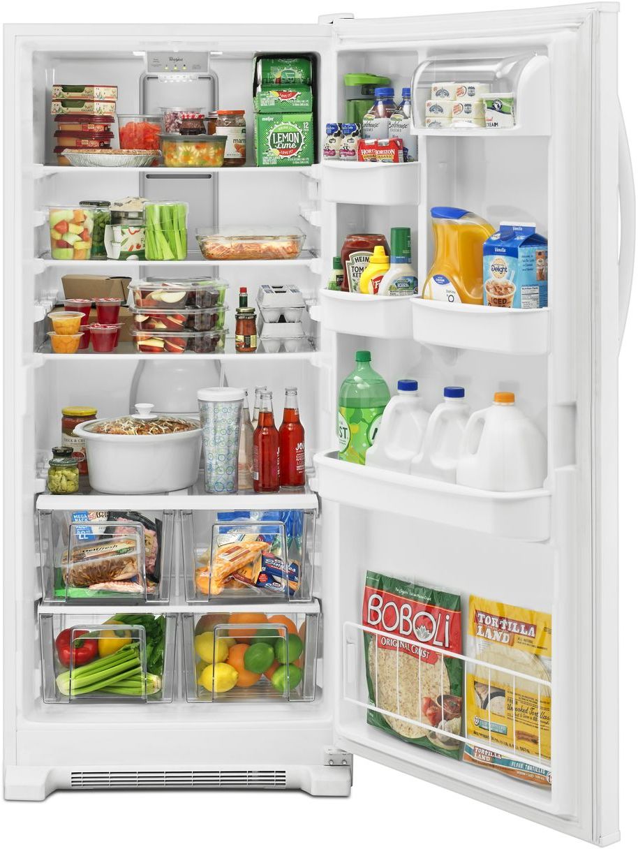Whirlpool 31 in. 18.0 Cu. Ft. White All Refrigerator - Thumbnail 5