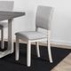 Furniture of America® Sauro 4-Piece Gray Upholstered Side Chair-2