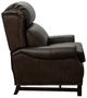 BarcaLounger® Thornfield Ashford Walnut Leather Manual Recliner-3