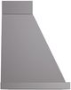 Ilve® Nostalgie II Noblesse 30" Graphite Matte Wall Mounted Range Hood with Chrome Trim-2