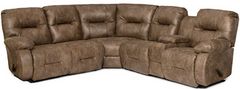 Best® Home Furnishings Customizable Brinley 6-Piece Manual Reclining Sectional