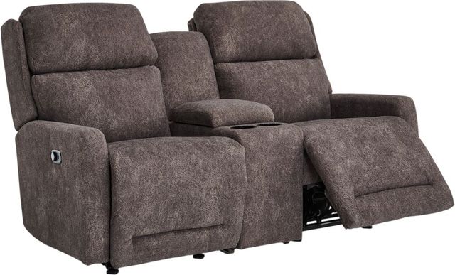 Best® Home Furnishings Customizable Livvy Power Reclining Space Saver Loveseat with Console-1