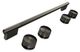 KitchenAid® Black Ore Slide-In Convection Range Handle and Knob Kit-0