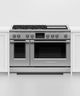 Cuisinière biénergie style Pro de 48 po Fisher & Paykel® série 9 de 6.9 pi³ - Acier inoxydable-4