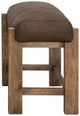 International Furniture Direct Balam Brown Stool-1