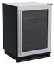 Marvel 5.7 Cu. Ft. Stainless Steel Frame Glass Beverage Center-0