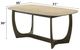 ACME Furniture Davita Ceramic Top Dining Table with Walnut Base-2