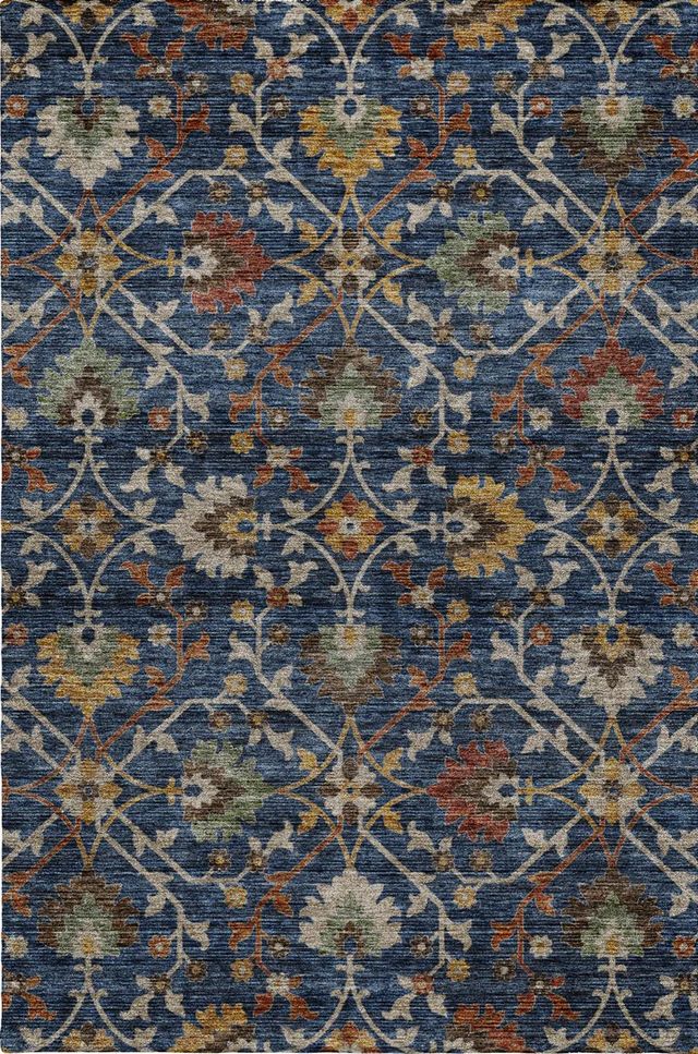 Dalyn™ Rug Company Silk Road SR4 Navy 5'x8' Area Rug-0