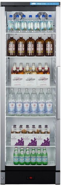 Summit® Commercial 12.4 Cu. Ft. Stainless Steel Freestanding Beverage Center-2