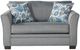 Hughes Furniture® 18500 Grande Turquoise Cuddle Sleeper-0