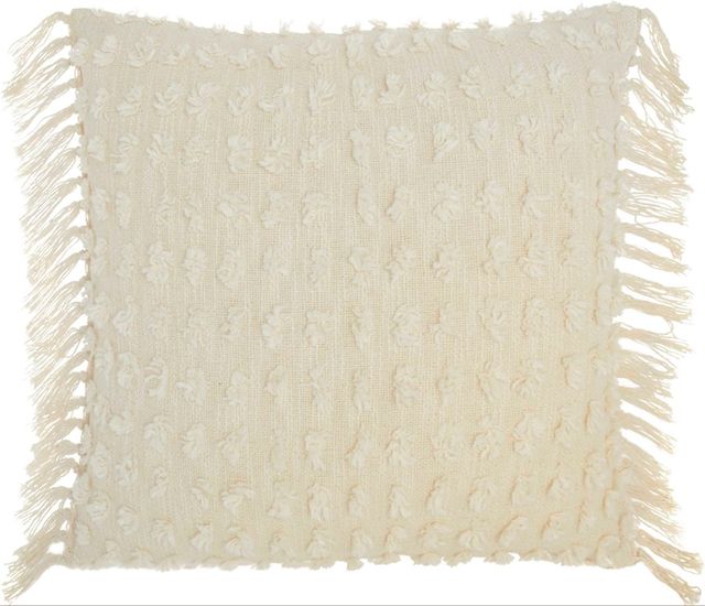 Nourison Home™ Lifestyles Cream 20" Throw Pillow-0
