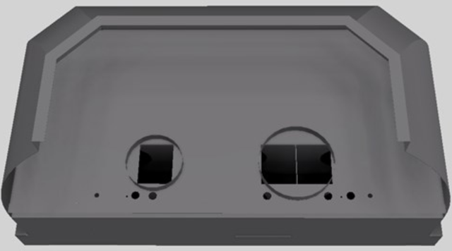 Vent-A-Hood® Designer Series 48" Gunsmoke Wall Mounted Range Hood-3