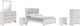 Signature Design by Ashley® Altyra 6-Piece White Queen Panel Bookcase Bed-0