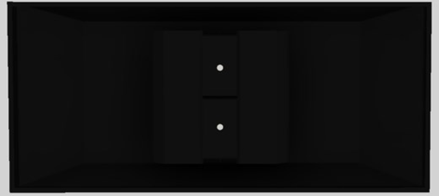 Vent-A-Hood® 66" Black Euro-Style Island Range Hood-3