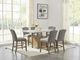 Signature Design by Ashley® Aleeda 5-Piece Brown Counter Height Dining Table Set-3