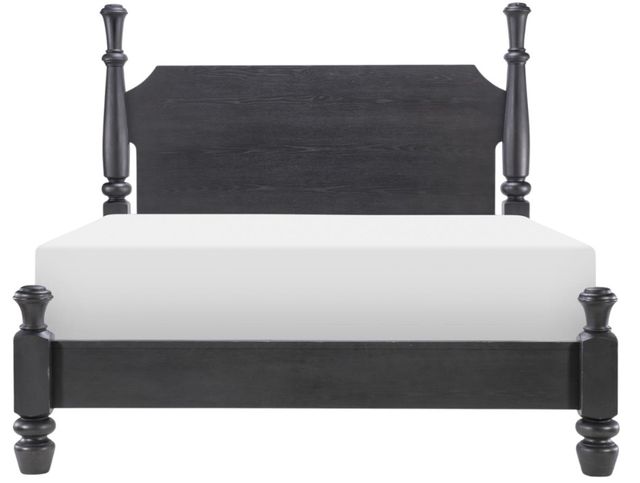Legacy Classic Vintage Market Chimney Kettle Black Queen Poster Bed-2