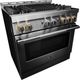 JennAir® RISE™ 36" Stainless Steel Pro Style Gas Range-4