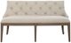 Liberty Furniture Americana Farmhouse Beige/Dusty Taupe Upholstered Shelter Dining Bench-2