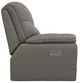 La-Z-Boy® Morrison Fog Power Reclining Loveseat with Headrest and Lumbar-3
