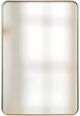 StyleCraft Gold Rectangular 24" Mirror-0
