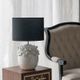 A & B Home Keene White Ceramic Table Lamp-2