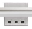 Cal® Lighting & Accessories Newry Brushed Steel Wall Sconce-1